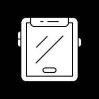 Tablet-Vektor-Icon-Design vektor