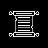 Pergament-Vektor-Icon-Design vektor