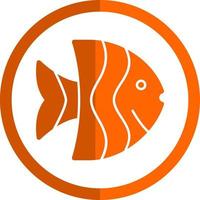 Kaiserfisch-Vektor-Icon-Design vektor