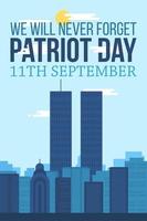 Patriot Day Banner vektor