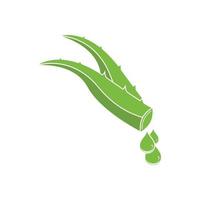 Aloe vera Logo Symbol Design Symbol Schönheit vektor