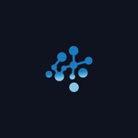 Neuron Logo Design Symbol Vektor Illustration