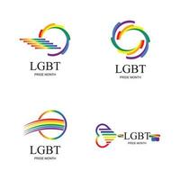 lgbt Logo und Symbol vektor