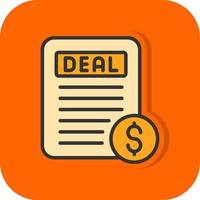 Business-Deal-Vektor-Icon-Design vektor