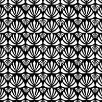 svart vit polygon klotter former abstrakt sömlös mönster dörrmatta modern eleganta abstrakt textur skriva ut mönster vektor