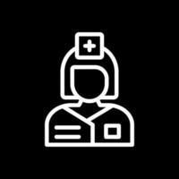 Krankenschwester-Vektor-Icon-Design vektor