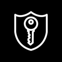 Private Key-Vektor-Icon-Design vektor