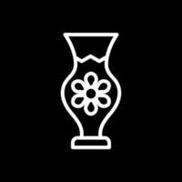 Vase-Vektor-Icon-Design vektor