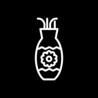 Vase-Vektor-Icon-Design vektor