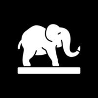 Elefant-Vektor-Icon-Design vektor