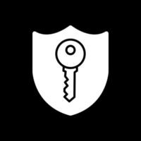 Private Key-Vektor-Icon-Design vektor