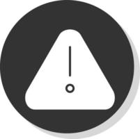 Warnungen Vektor-Icon-Design vektor