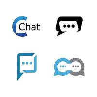 Chat-Symbol Vektor