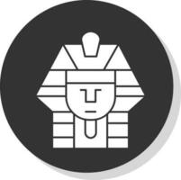 Pharao-Vektor-Icon-Design vektor