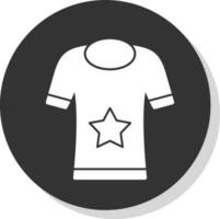 T-Shirt-Vektor-Icon-Design vektor