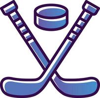 Eishockey-Vektor-Icon-Design vektor