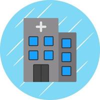 Krankenhaus-Vektor-Icon-Design vektor