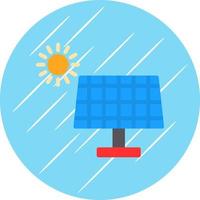 Solarpanel-Vektor-Icon-Design vektor