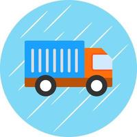 Fracht-LKW-Vektor-Icon-Design vektor