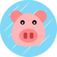 Schwein-Vektor-Icon-Design vektor