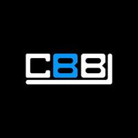 cbb brev logotyp kreativ design med vektor grafisk, cbb enkel och modern logotyp.