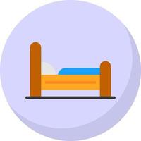 säng vektor ikon design