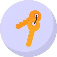 nycklar vektor ikon design