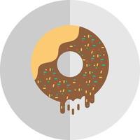 Donut-Vektor-Icon-Design vektor