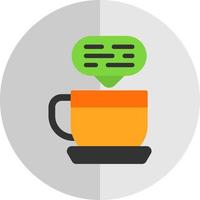 Kaffee-Vektor-Icon-Design vektor