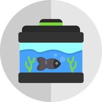 fisk tank vektor ikon design