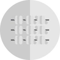 Stacheldraht-Vektor-Icon-Design vektor