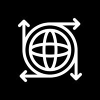 globales Infrastruktur-Vektor-Icon-Design vektor