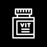 Vitamine Vektor-Icon-Design vektor