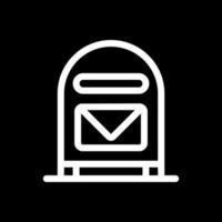 Mailbox-Vektor-Icon-Design vektor