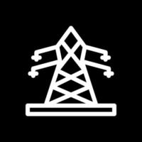 Elektroturm-Vektor-Icon-Design vektor