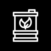 biobränsle fat vektor ikon design
