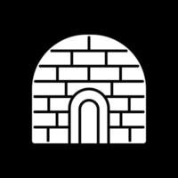 Iglu Landschaft Vektor Symbol Design