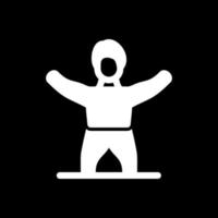 Fitness-Stretch-Vektor-Icon-Design vektor