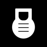 Kettlebell-Vektor-Icon-Design vektor