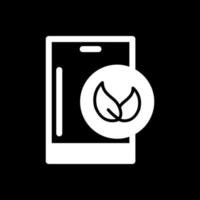 Öko Smartphone Vektor Symbol Design