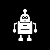 Roboter-Vektor-Icon-Design vektor