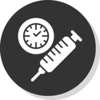 Anästhesie-Vektor-Icon-Design vektor