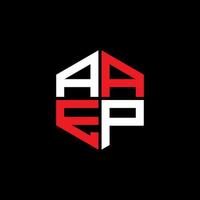 aaep Brief Logo kreativ Design mit Vektor Grafik, aaep einfach und modern Logo.