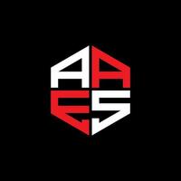 aas Brief Logo kreativ Design mit Vektor Grafik, aas einfach und modern Logo.