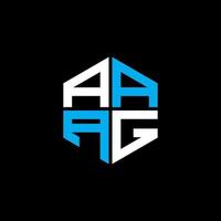 aaag brev logotyp kreativ design med vektor grafisk, aaag enkel och modern logotyp.