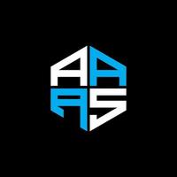 aaas Brief Logo kreativ Design mit Vektor Grafik, aaas einfach und modern Logo.
