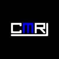 cmr Brief Logo kreativ Design mit Vektor Grafik, cmr einfach und modern Logo.