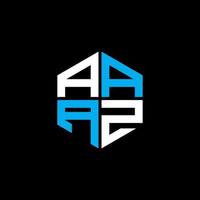 aaaz brev logotyp kreativ design med vektor grafisk, aaaz enkel och modern logotyp.