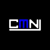 cmn Brief Logo kreativ Design mit Vektor Grafik, cmn einfach und modern Logo.