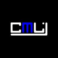 cml Brief Logo kreativ Design mit Vektor Grafik, cml einfach und modern Logo.